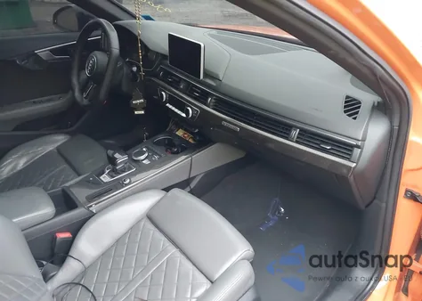 2018 Audi S4 Premium Plus из США, поврежденный, VIN WAUB4AF49JA001864